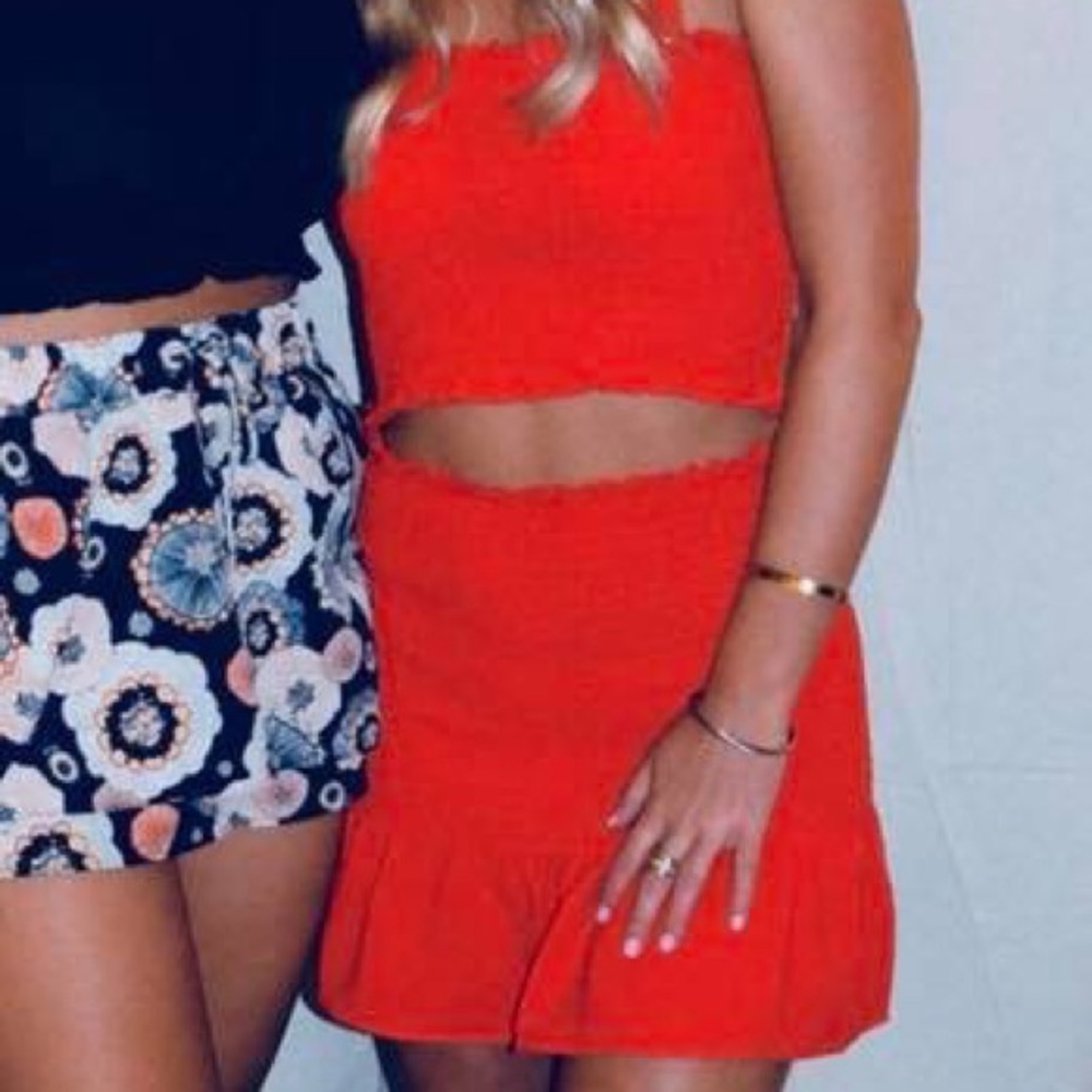 Showpo. Red Two-Piece Set